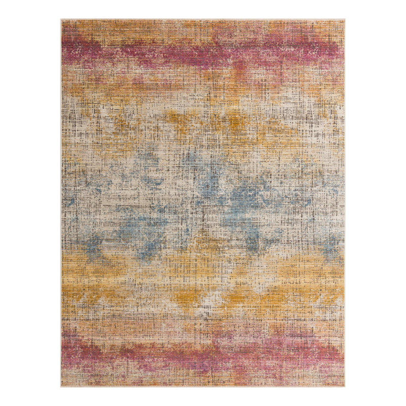 Laquin Abstract Indoor Rug, Rectangle 9' x 11'7"