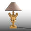 Lampe de chevet Golden Fabric Cap-1116076312