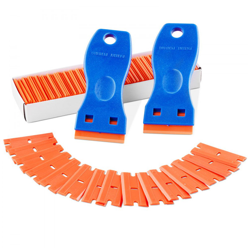 Lames de plastique pour racloir en plastique