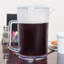 Pichet robuste en plastique incassable de 2 pintes avec couvercle, transparent sans BPA