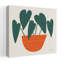 Art mural plante en pot-1039622581