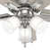 44" Crystal Peak 5 - Blade Ceiling Fan With Lights and Pull Chains