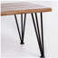 ZION INDUSTRIAL WOOD AND METAL COFFEE TABLE