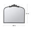 Miroir mural classique avec cadre d'inspiration baroque-633962713-731508202