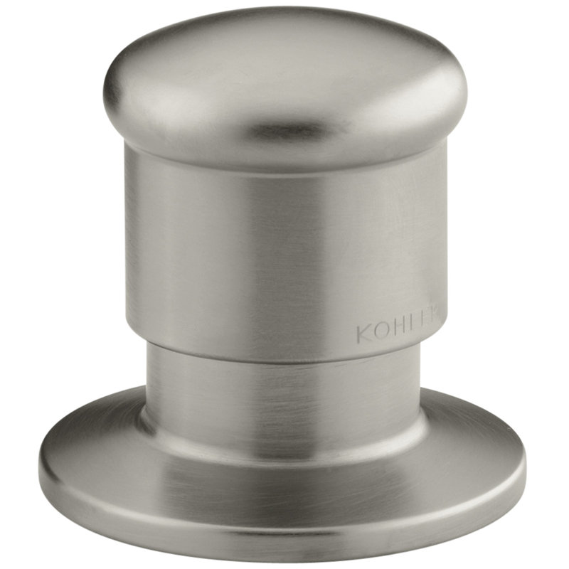 Robinet aiguilleur à 2 voies Deck-Mount, Nickel brossé éclatant