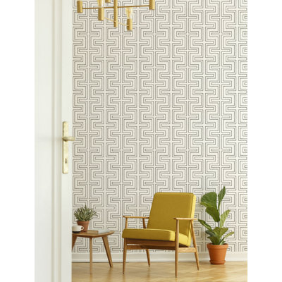Rouleau de papier peint autocollant L 10 pi x l 24 po Halsted Lake