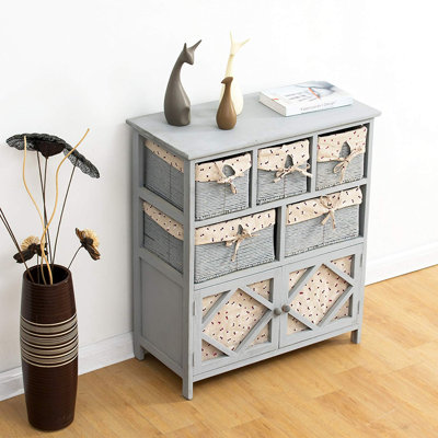 Delp 64cm Solid Wood Sideboard