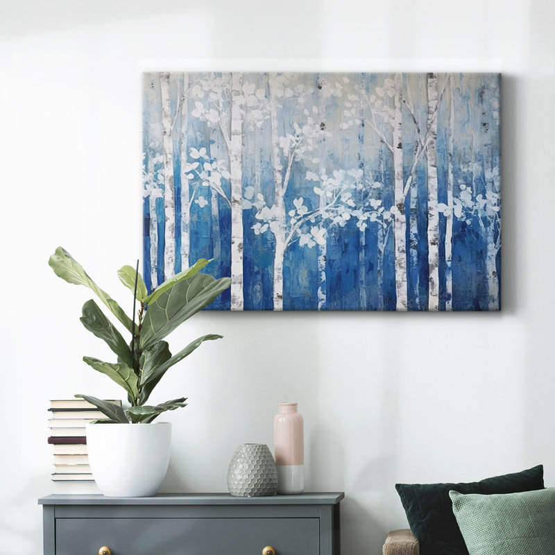 Série de paysages abstraits Cxxviii, H 40 po x l 60 po