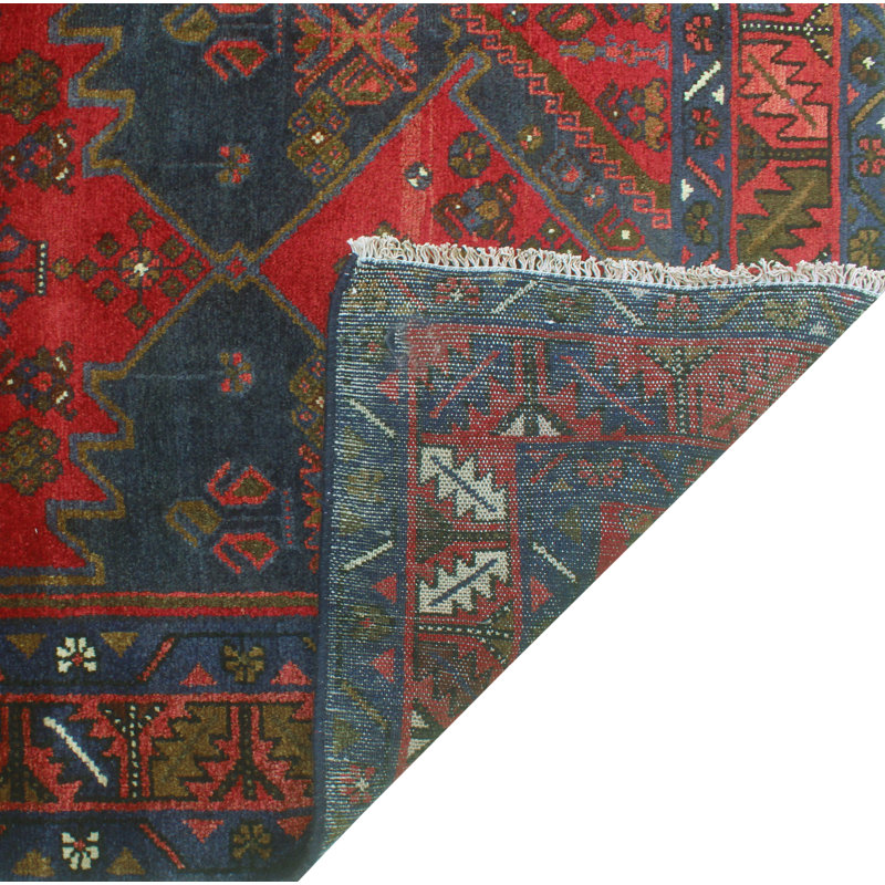 Nisrin One-of-a-Kind 3'6" X 10'9" 1980s Runner Wool Area Rug