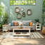 Ensemble de 3 tables de bout avec table basse Versa