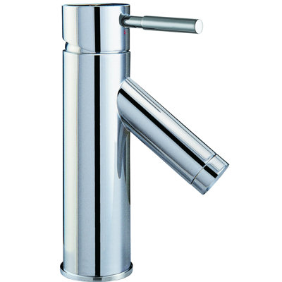 Single-Hole Single-handle Bathroom Faucet with Drain Assembly