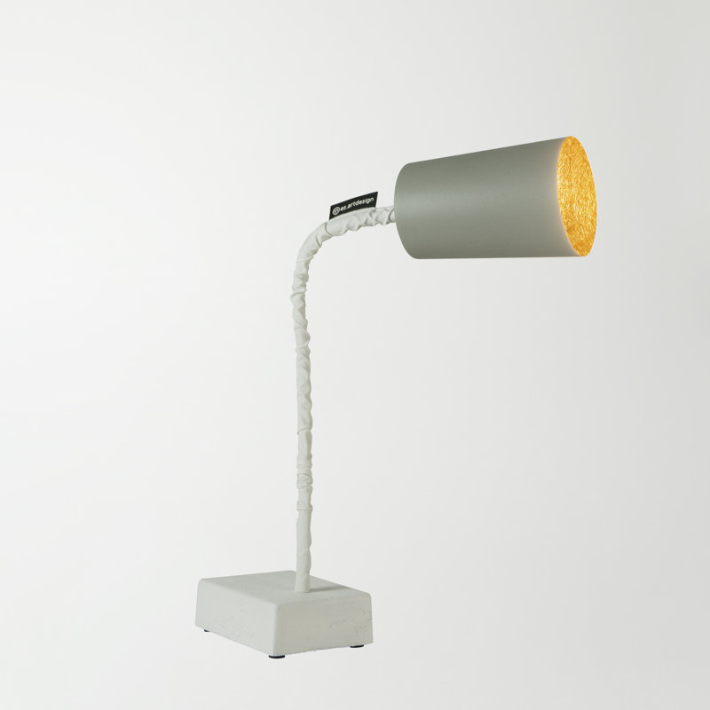 Adjustable Metal Desk Lamp, Gold