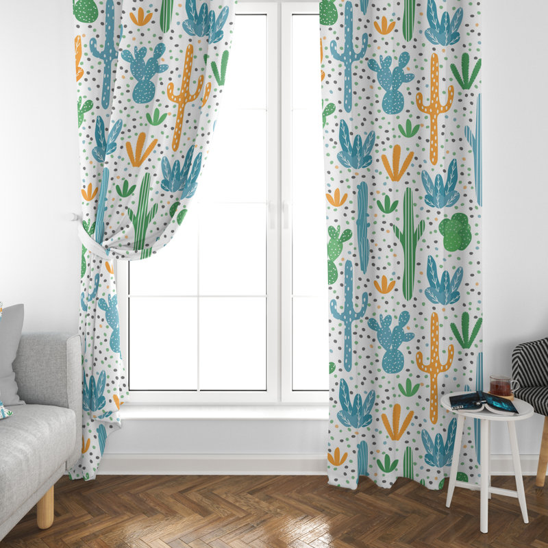 Jessy Room Darkening Curtain, 56" W x 78" L