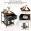 Gephart 40 cm W Bedside Table