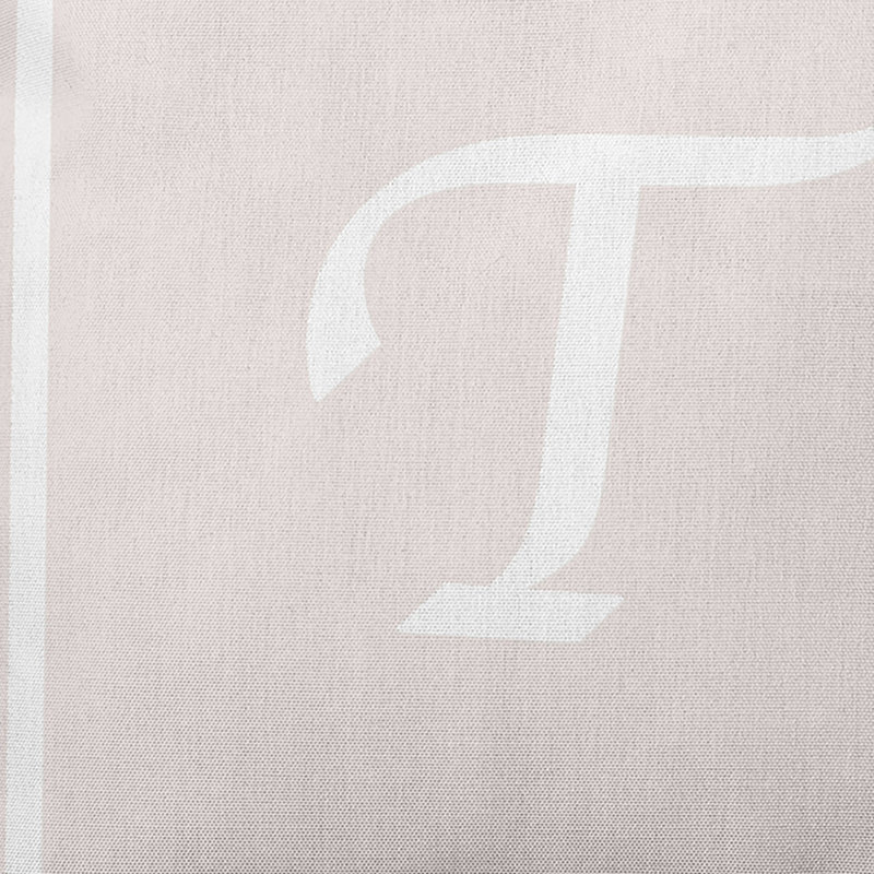 Reversible Throw Pillow, Ivory/White, 26"x26", T