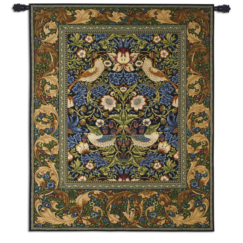 Tapisserie « Strawberry Thief » par William Morris