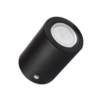 Modern Rechargeable Can-Style Table Lamp In Matte Black With Touch Dimmer Button By 17 Stories