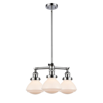Lustre spectaculaire et unique à 3 lumières Chesterville