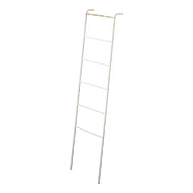 Tower Yamazaki Home Grid-Panel Leaning Ladder, Modern Storage Rack For  Bedroom Or Bathroom, Steel & Reviews