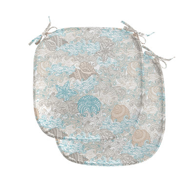 Outdoor 1.38'' Dining Chair Seat Cushion