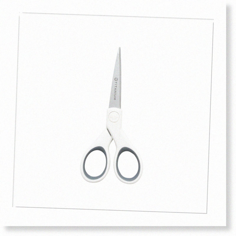 Titanium Micro-Tip Scissors White