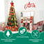 Arbre de Noël des Fêtes avec lumières-439219303
