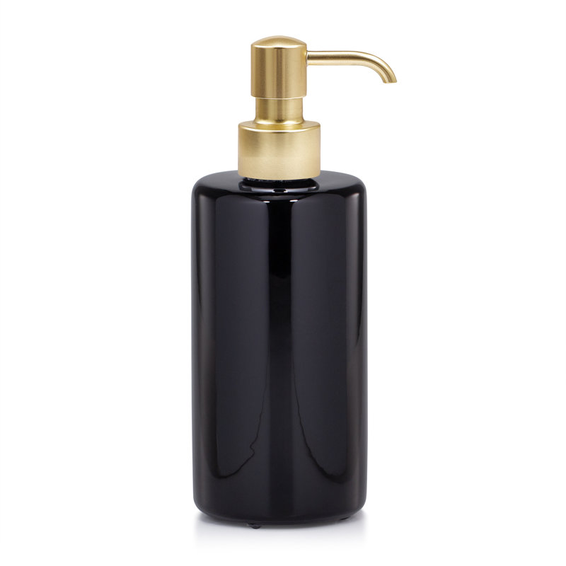 Domus Pump Dispenser, Matte Brass
