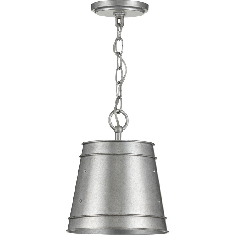 Luminaire suspendu d'extérieur 1 lumière H 11,13 po Hodges