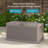 100 Gallon Deck Box, Outdoor Storage Box with Gas Struct, Waterproof Resin Storage Bin for Patio Cushions, Pool Supplies, Lockable, UV Resistant, Black-1206188358