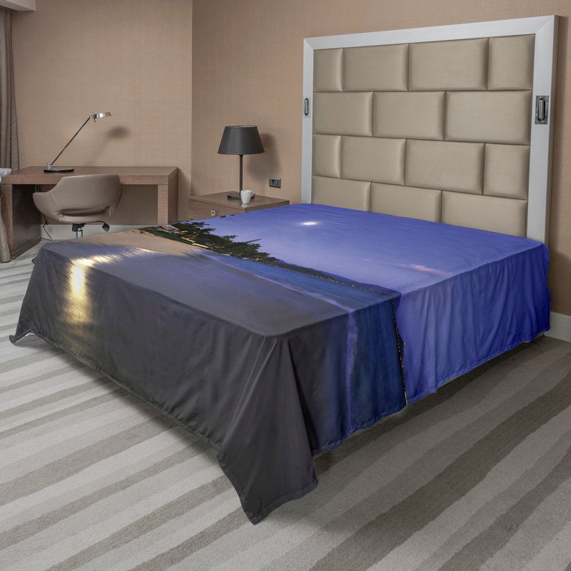 Drap-housse Ambesonne, Drap plat grand
