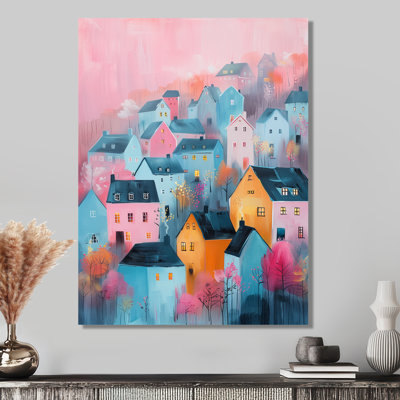 Scandinavian Nordic Style Homes In The City VI - Art mural scandinave