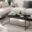Osbonre Rectangular Faux Marble Coffee Table Living Room Furniture