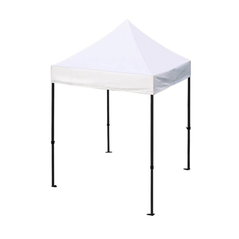 Auvent en acier Amaziyah, Blanc, 5 pi x 5 pi