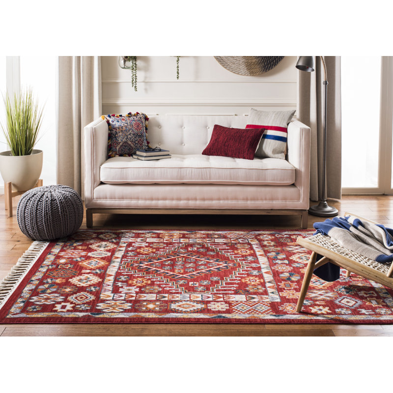 Jazlyn Southwestern Indoor/Outdoor Rug, Rectangle 8' x 10'