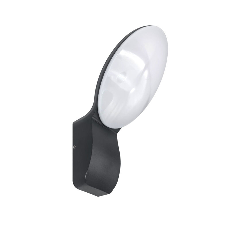 Biebel 21.8cm H Integrated LED Outdoor Flush Mount