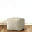 Pouf en laine et coton Dakota New Zealand, naturel-39903631