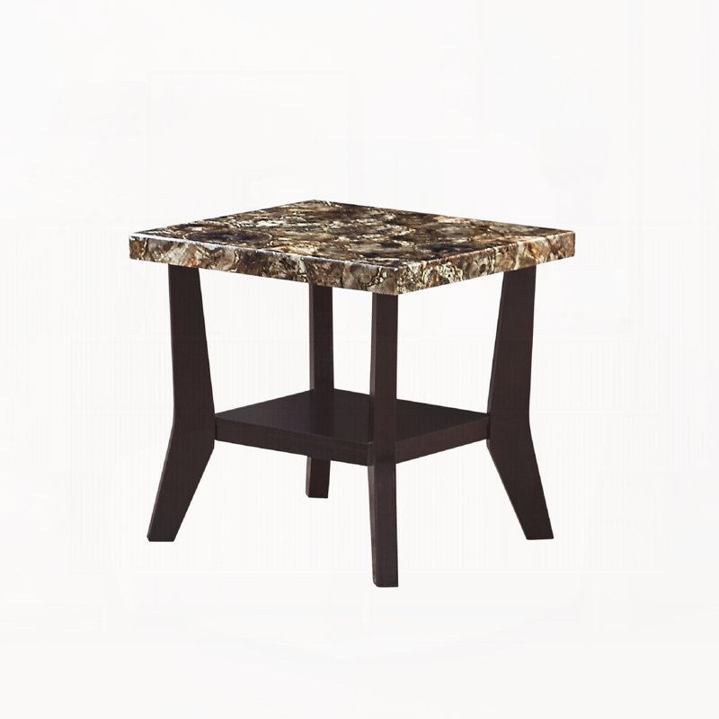 Ensemble de 3 tables basses en faux marbre