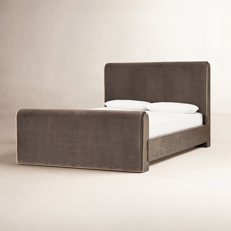 Sloane Bed-Surrey Cocoa-King, Queen, Surrey Cocoa