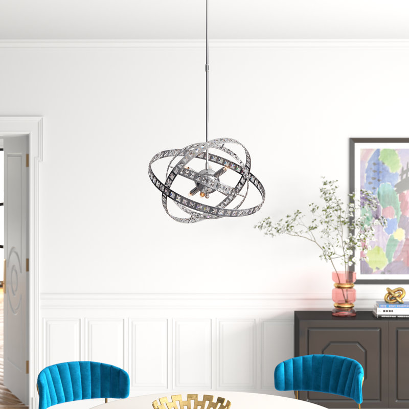 Darlotta 6 - Light Dimmable Chandelier