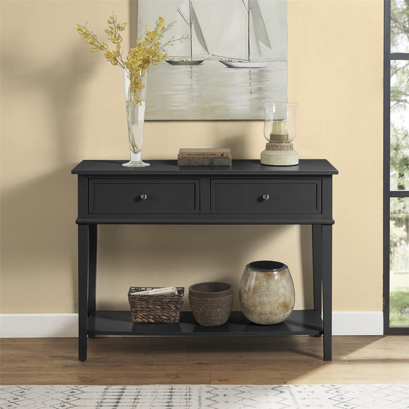 Clarice Console Table, Black