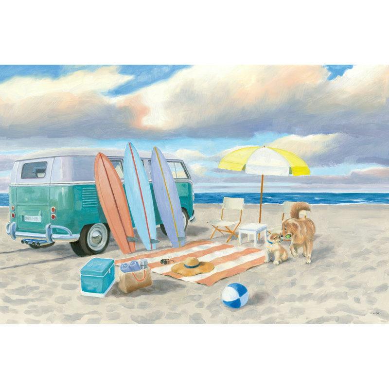 Beach Ride II, H 30 po x l 20 po x P 1,25 po
