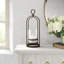 Glass Tabletop Hurricane with Candle Included-1787695176-1787695179