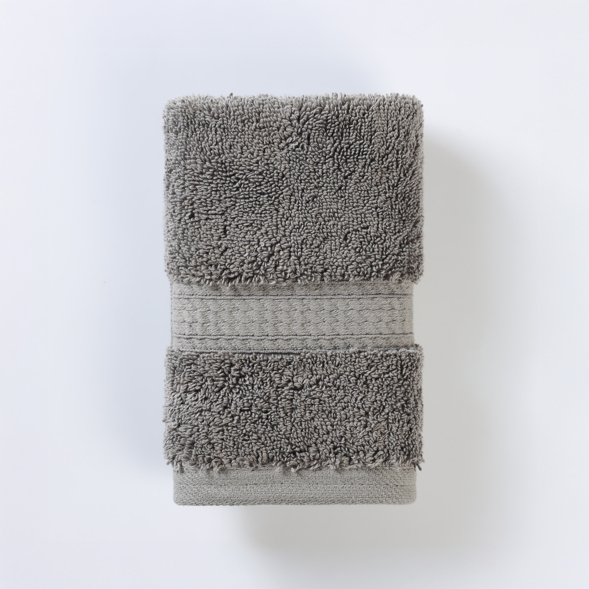 Payten Classic Certified Egyptian Cotton Washcloth, Charcoal