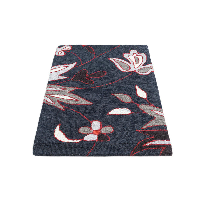 Tapis bleu marine Oberlin
