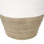 Ceramic Decorative Vase with White Body