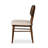 20'' H Upholstered Oak Side Chair