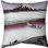 Coussin décoratif Katsushika Hokusai Tama River dans la province de Musashi