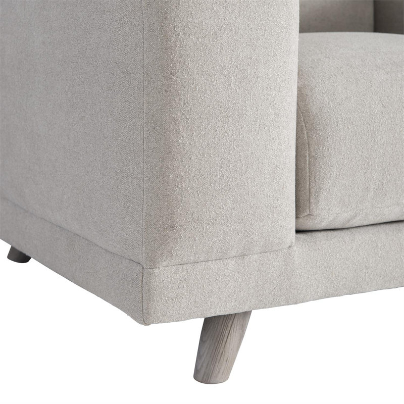 Plush Upholstered Armchair