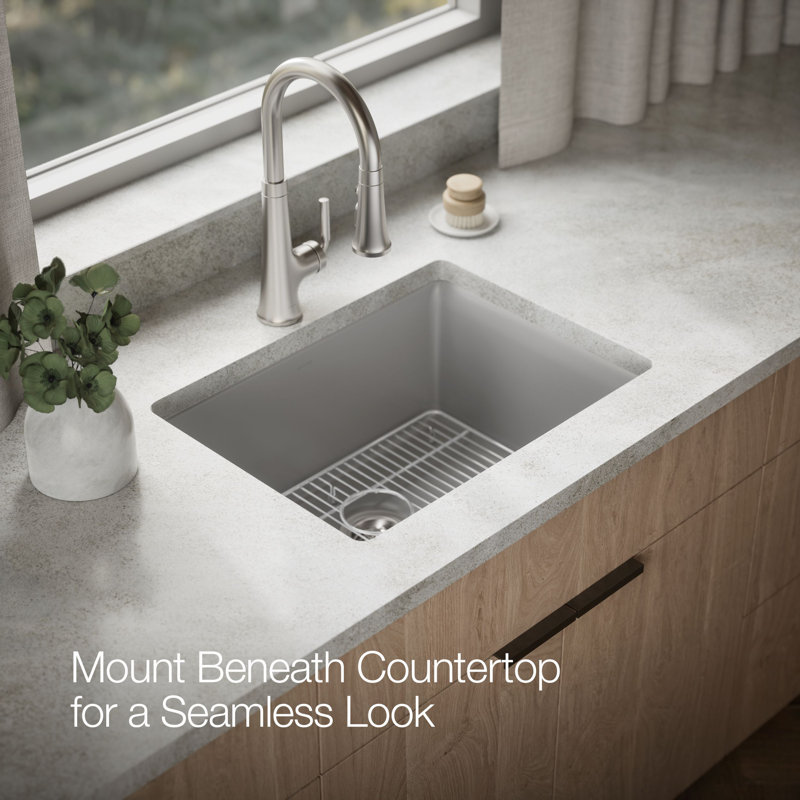 Kennon 25" L x 22" W Undermount Kitchen Sink