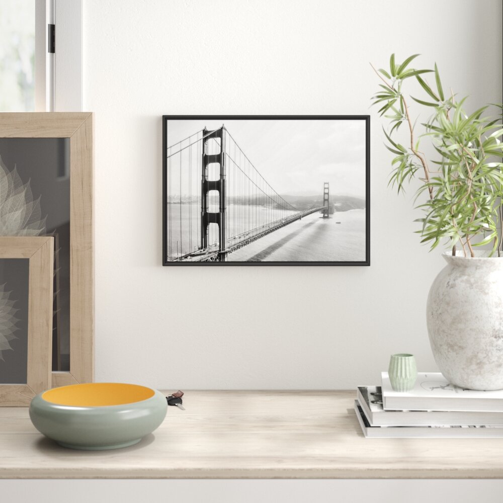 Gerahmtes Wandbild Golden Gate Bridge, San Francisco